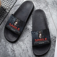 Onyourcases Smile Movie Custom Adults Slippers Flip-flops Shoes Shoes Adults' Black/White Slippers Non Slip Slippers