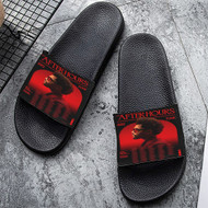 Onyourcases The Weeknd After Hours Tour 2022 Music Custom Adults Slippers Flip-flops Shoes Shoes Adults' Black/White Slippers Non Slip Slippers