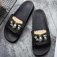 Onyourcases ZZ Top Custom Adults Slippers Flip-flops Shoes Shoes Adults' Black/White Slippers Non Slip Slippers