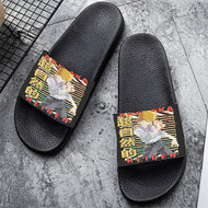 Onyourcases Arataka Reigen Mob Psycho Custom Adults Slippers Flip-flops Shoes Shoes Adults Black And White Slippers Non Slip Slippers