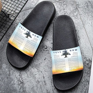 Onyourcases F 4 Phantom Tell Me How Custom Adults Slippers Flip-flops Shoes Shoes Adults Black And White Slippers Non Slip Slippers