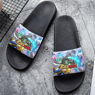 Onyourcases GigaBash Custom Adults Slippers Flip-flops Shoes Shoes Adults Black And White Slippers Non Slip Slippers