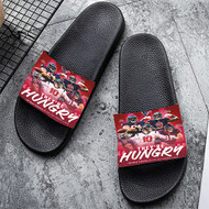 Onyourcases Houston Texans NFL 2022 Custom Adults Slippers Flip-flops Shoes Shoes Adults Black And White Slippers Non Slip Slippers