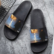 Onyourcases J Cole The Off Season Custom Adults Slippers Flip-flops Shoes Shoes Adults Black And White Slippers Non Slip Slippers