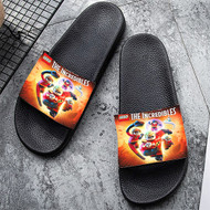 Onyourcases LEGO The Incredibles Custom Adults Slippers Flip-flops Shoes Shoes Adults Black And White Slippers Non Slip Slippers