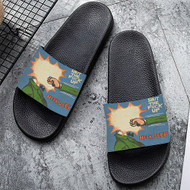 Onyourcases Neck Deep Shut The Fuck Up Custom Adults Slippers Flip-flops Shoes Shoes Adults Black And White Slippers Non Slip Slippers