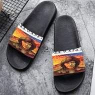 Onyourcases Neil Young First Album Custom Adults Slippers Flip-flops Shoes Shoes Adults Black And White Slippers Non Slip Slippers