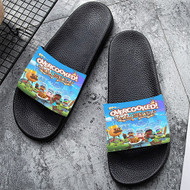 Onyourcases Overcooked All You Can Eat Custom Adults Slippers Flip-flops Shoes Shoes Adults Black And White Slippers Non Slip Slippers