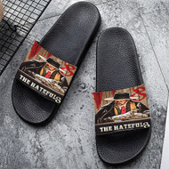 Onyourcases Samuel L Jackson The Hateful Eight Custom Adults Slippers Flip-flops Shoes Shoes Adults Black And White Slippers Non Slip Slippers