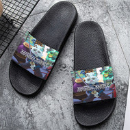 Onyourcases Samurai Rabbit The Usagi Chronicles Custom Adults Slippers Flip-flops Shoes Shoes Adults Black And White Slippers Non Slip Slippers