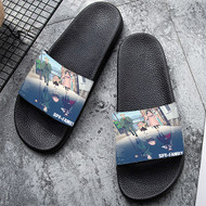 Onyourcases Spy x Family Anime Custom Adults Slippers Flip-flops Shoes Shoes Adults Black And White Slippers Non Slip Slippers