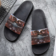 Onyourcases Thronebreaker The Witcher Tales Custom Adults Slippers Flip-flops Shoes Shoes Adults Black And White Slippers Non Slip Slippers