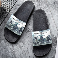 Onyourcases Warframe Custom Adults Slippers Flip-flops Shoes Shoes Adults Black And White Slippers Non Slip Slippers