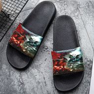 Onyourcases Warhammer 40 K Custom Adults Slippers Flip-flops Shoes Shoes Adults Black And White Slippers Non Slip Slippers