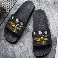 Onyourcases Zz Top Custom Adults Slippers Flip-flops Shoes Shoes Adults Black And White Slippers Non Slip Slippers