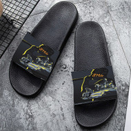 Onyourcases 8 Mile Eminem Custom Adults Slippers Flip-flops Shoes Shoes Adults Black And White Slippers Non Slip Slippers