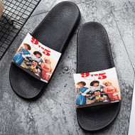 Onyourcases 9 to 5 Movie Custom Adults Slippers Flip-flops Shoes Shoes Adults Black And White Slippers Non Slip Slippers