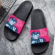 Onyourcases Alex Turner Quotes Custom Adults Slippers Flip-flops Shoes Shoes Adults Black And White Slippers Non Slip Slippers