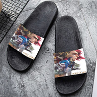 Onyourcases Arcane League of Legends Custom Adults Slippers Flip-flops Shoes Shoes Adults Black And White Slippers Non Slip Slippers