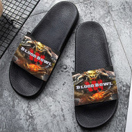 Onyourcases Blood Bowl 3 Custom Adults Slippers Flip-flops Shoes Shoes Adults Black And White Slippers Non Slip Slippers