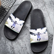 Onyourcases Eric Weddle Custom Adults Slippers Flip-flops Shoes Shoes Adults Black And White Slippers Non Slip Slippers