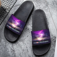 Onyourcases Ghostbusters Spirit Unleashed Custom Adults Slippers Flip-flops Shoes Shoes Adults Black And White Slippers Non Slip Slippers