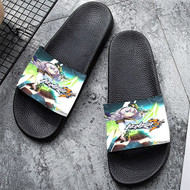 Onyourcases Honkai Impact 3rd Custom Adults Slippers Flip-flops Shoes Shoes Adults Black And White Slippers Non Slip Slippers