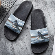 Onyourcases Jake Sully Avatar The Way of Water Custom Adults Slippers Flip-flops Shoes Shoes Adults Black And White Slippers Non Slip Slippers