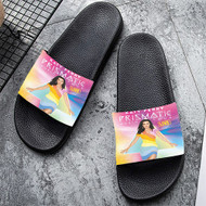 Onyourcases Katy Perry Prismatic World Tour Custom Adults Slippers Flip-flops Shoes Shoes Adults Black And White Slippers Non Slip Slippers