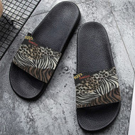 Onyourcases Kiss Animalize 1984 Custom Adults Slippers Flip-flops Shoes Shoes Adults Black And White Slippers Non Slip Slippers