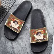 Onyourcases Neil Young Main Edition Custom Adults Slippers Flip-flops Shoes Shoes Adults Black And White Slippers Non Slip Slippers