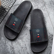 Onyourcases SIGNALIS Custom Adults Slippers Flip-flops Shoes Shoes Adults Black And White Slippers Non Slip Slippers