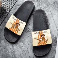 Onyourcases The Anacrusis Custom Adults Slippers Flip-flops Shoes Shoes Adults Black And White Slippers Non Slip Slippers