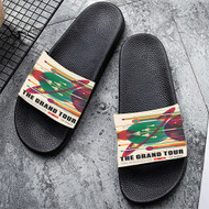 Onyourcases The Grand Tour Space Custom Adults Slippers Flip-flops Shoes Shoes Adults Black And White Slippers Non Slip Slippers