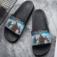 Onyourcases Warhammer Chaosbane Slayer Edition Custom Adults Slippers Flip-flops Shoes Shoes Adults Black And White Slippers Non Slip Slippers