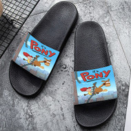 Onyourcases It s Pony Custom Adults Slippers Flip-flops Shoes Shoes Adults Black And White Slippers Non Slip Slippers