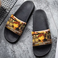 Onyourcases Japan Sinks 2020 Custom Adults Slippers Flip-flops Shoes Shoes Adults Black And White Slippers Non Slip Slippers