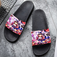 Onyourcases Re Zero Starting Life in Another World Custom Adults Slippers Flip-flops Shoes Shoes Adults Black And White Slippers Non Slip Slippers