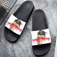 Onyourcases Rosalia Motomami Custom Adults Slippers Flip-flops Shoes Shoes Adults Black And White Slippers Non Slip Slippers