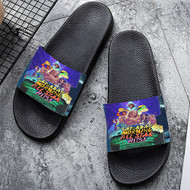 Onyourcases Saturday Morning All Star Hits Custom Adults Slippers Flip-flops Shoes Shoes Adults Black And White Slippers Non Slip Slippers