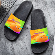 Onyourcases Sunny Bunnies Custom Adults Slippers Flip-flops Shoes Shoes Adults Black And White Slippers Non Slip Slippers