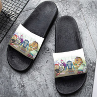 Onyourcases Take My Muffin Custom Adults Slippers Flip-flops Shoes Shoes Adults Black And White Slippers Non Slip Slippers