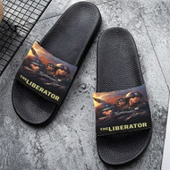 Onyourcases The Liberator Custom Adults Slippers Flip-flops Shoes Shoes Adults Black And White Slippers Non Slip Slippers