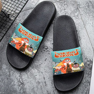 Onyourcases Viking Skool Custom Adults Slippers Flip-flops Shoes Shoes Adults Black And White Slippers Non Slip Slippers