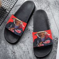 Onyourcases Young Thug Custom Adults Slippers Flip-flops Shoes Shoes Adults Black And White Slippers Non Slip Slippers