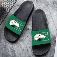 Onyourcases Eastern Michigan Eagles Custom Adults Slippers Flip-flops Shoes Shoes Adults Black And White Slippers Non Slip Slippers