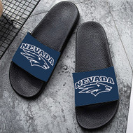 Onyourcases Nevada Wolf Pack Custom Adults Slippers Flip-flops Shoes Shoes Adults Black And White Slippers Non Slip Slippers