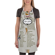 Onyourcases Bon Iver US Tour 2022 Custom Personalized Name Kitchen Apron With Adjustable Awesome Strap and Pockets For Cooking Baking Cheff Cafe Coffee Barista Bartender