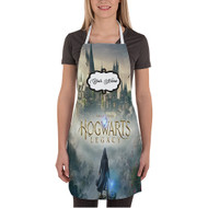 Onyourcases Hogwarts Legacy Custom Personalized Name Kitchen Apron With Adjustable Awesome Strap and Pockets For Cooking Baking Cheff Cafe Coffee Barista Bartender