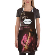 Onyourcases John Legend 2023 Tour Custom Personalized Name Kitchen Apron With Adjustable Awesome Strap and Pockets For Cooking Baking Cheff Cafe Coffee Barista Bartender